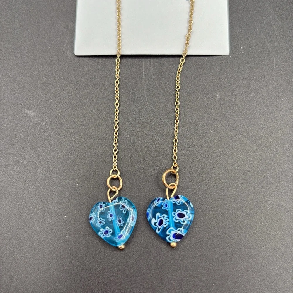 Handmade  Assorted Thread Earrings - Picture 3 of 9